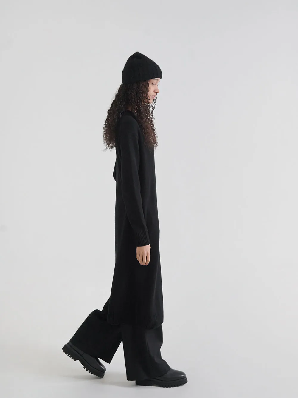 PAUL KNIT DRESS (BLACK)