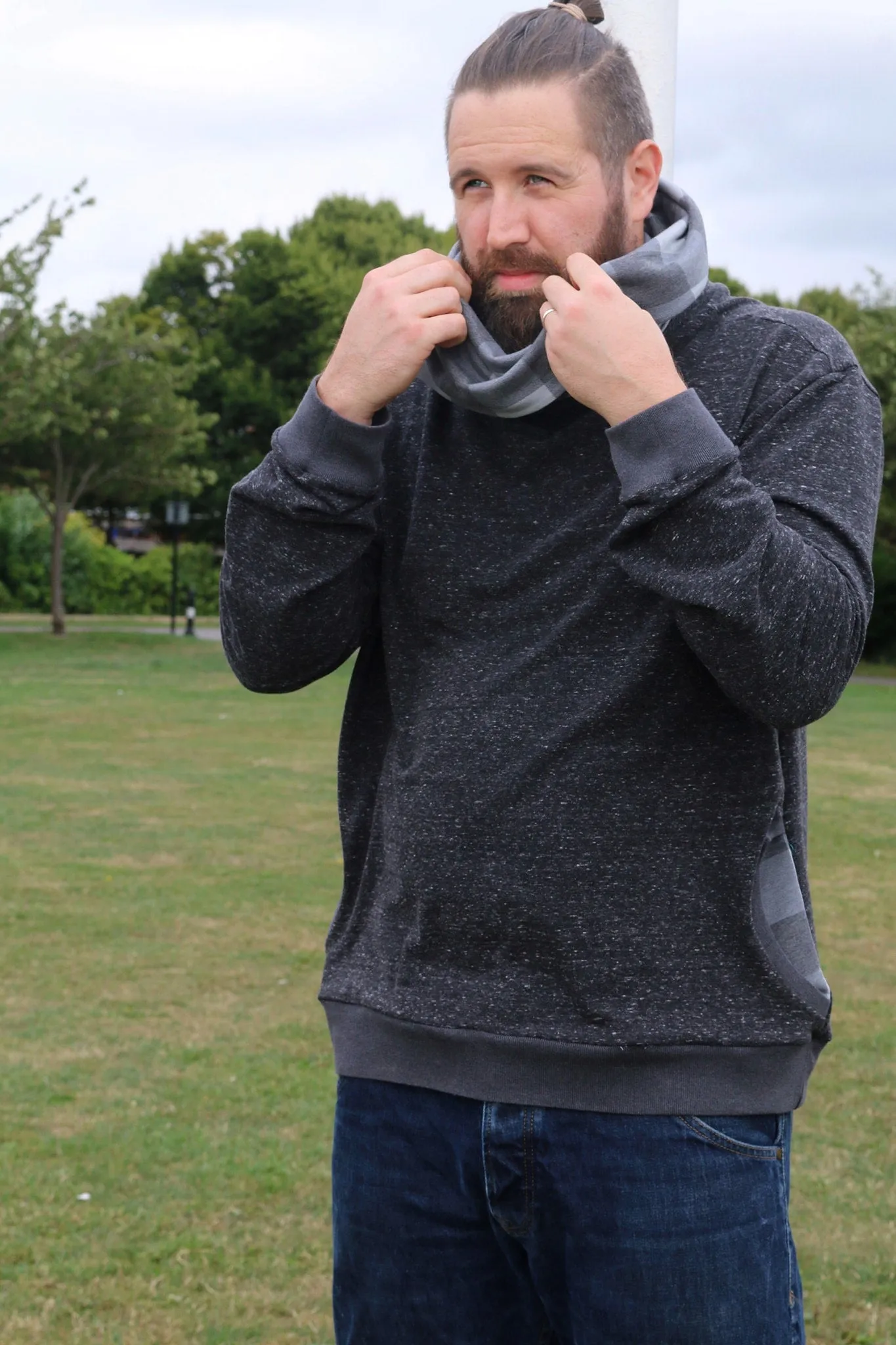 PDF Pattern - Cottesloe Cowl - Adult Male/Straight Fit | Waves & Wild