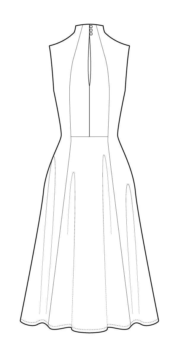 PDF Pattern - Jackie Dress | Victory Patterns