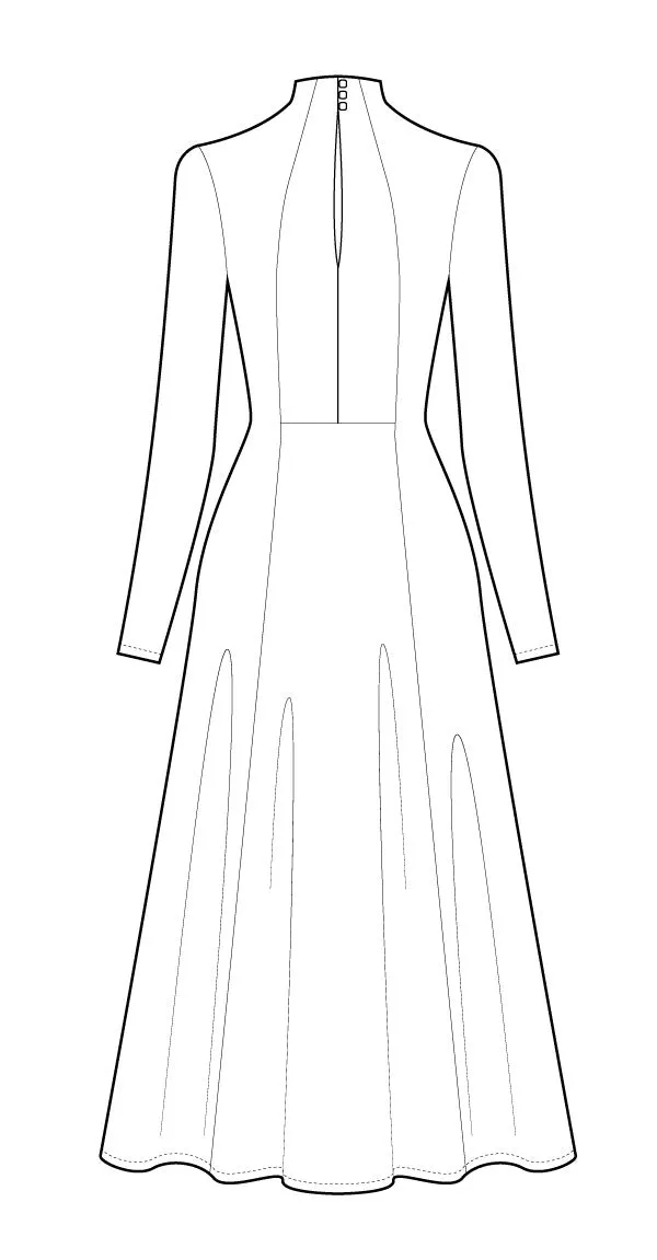 PDF Pattern - Jackie Dress | Victory Patterns