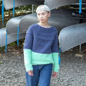 Purls of Wisdom Sweater Pattern (&Make Super Bulky)