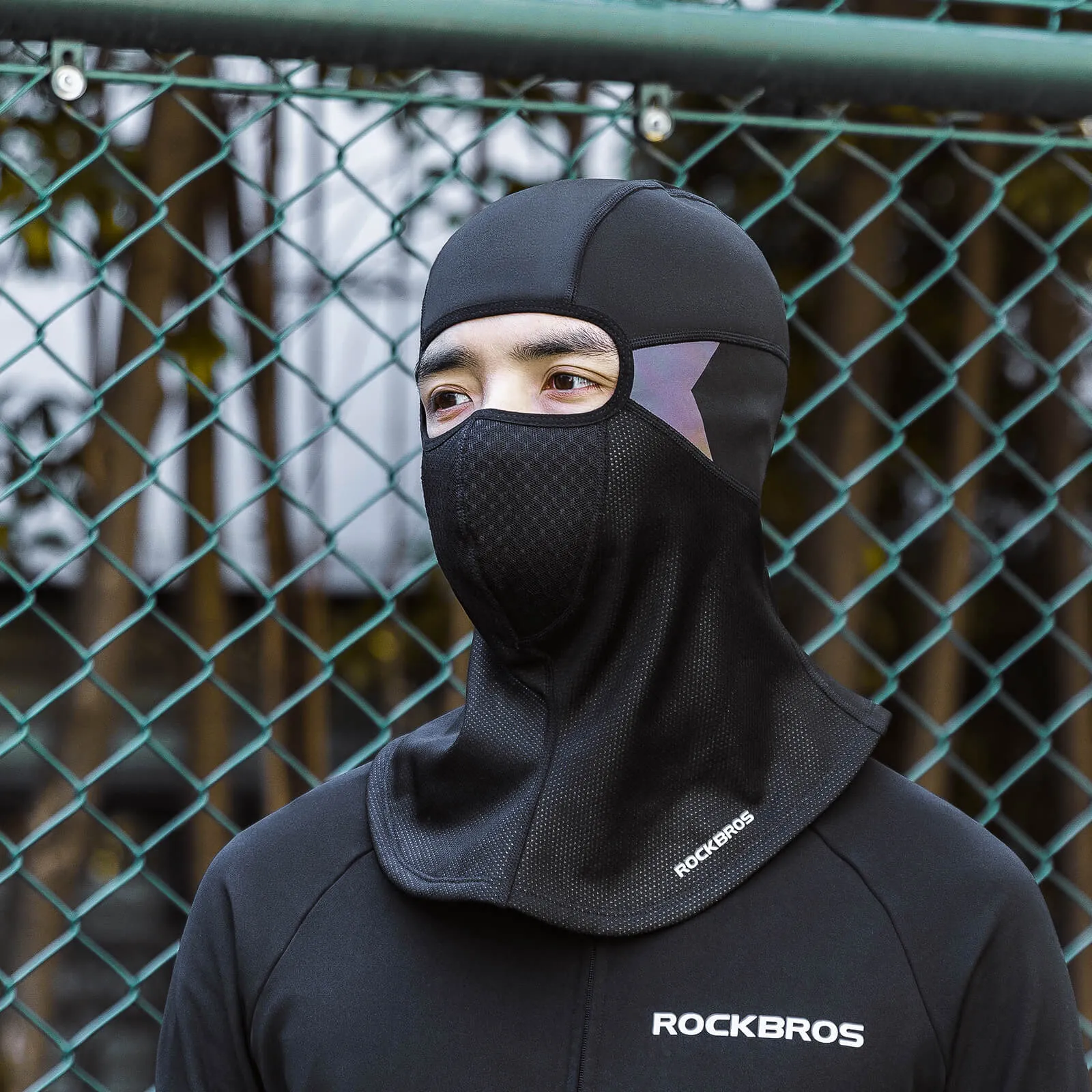 ROCKBROS Sturmhaube Winter Balaclava Gesichtsmaske Warm Winddicht