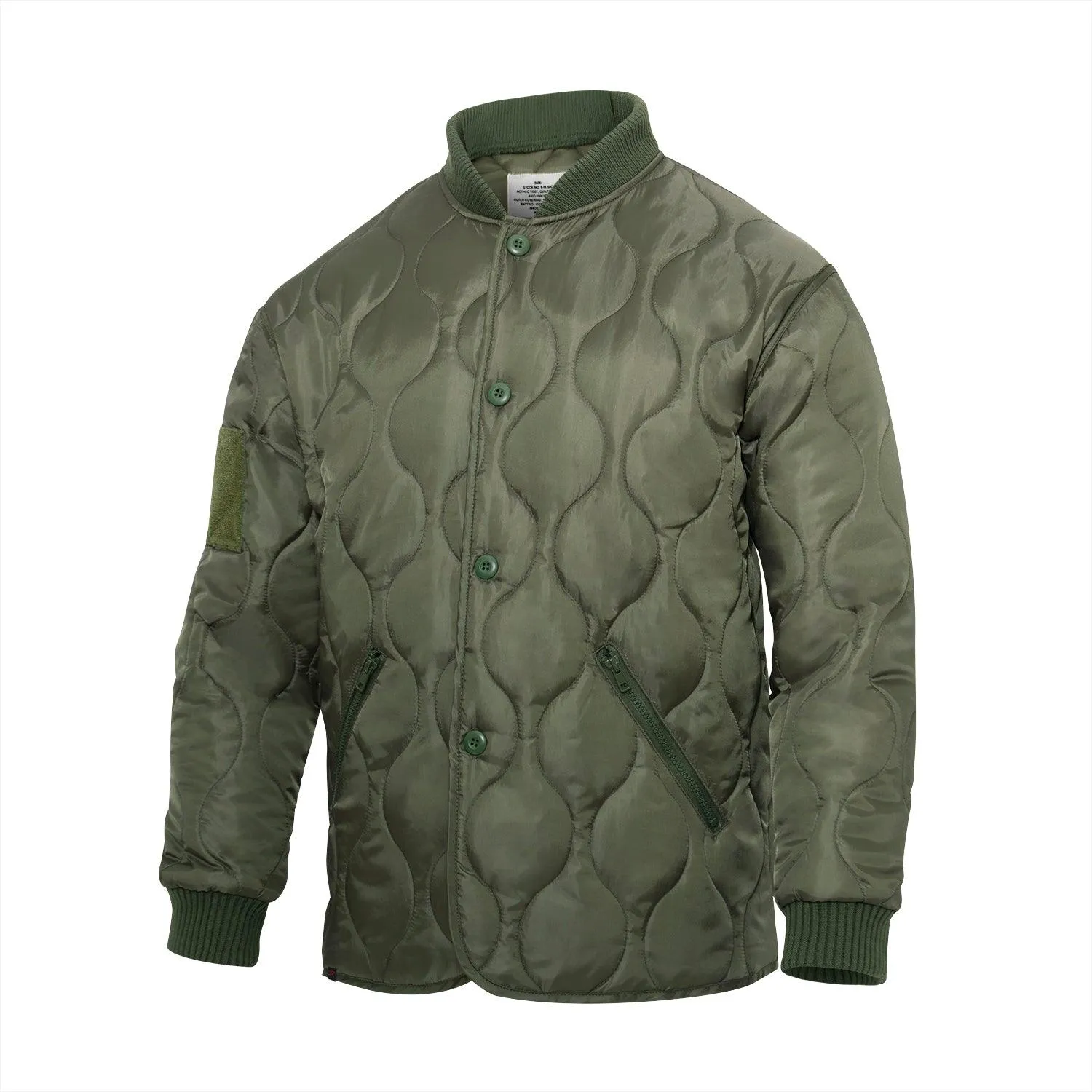 Rothco Mens Nylon Quilted Woobie Jacket