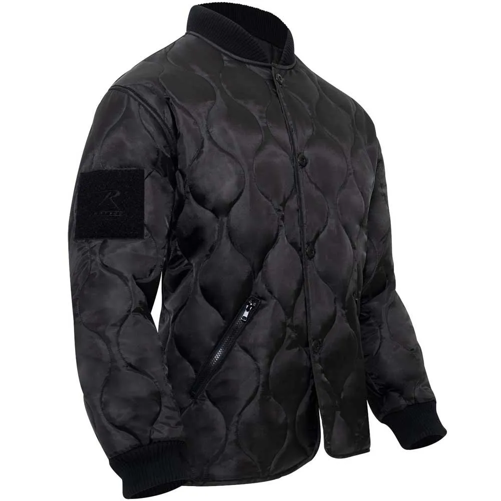 Rothco Mens Nylon Quilted Woobie Jacket