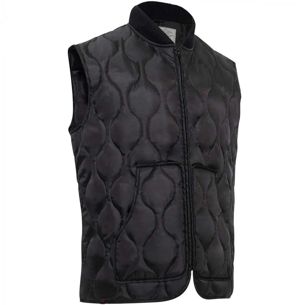 Rothco Mens Nylon Quilted Woobie Vest