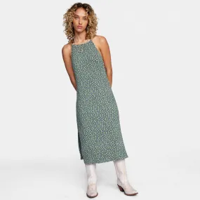 RVCA | Endless Fun Midi Dress | Cactus