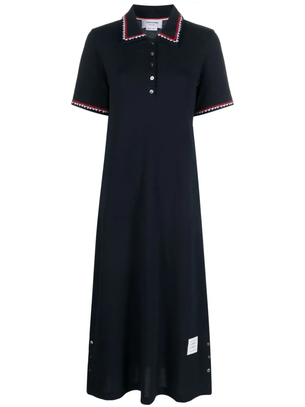 RWB-Trimmed Polo Dress