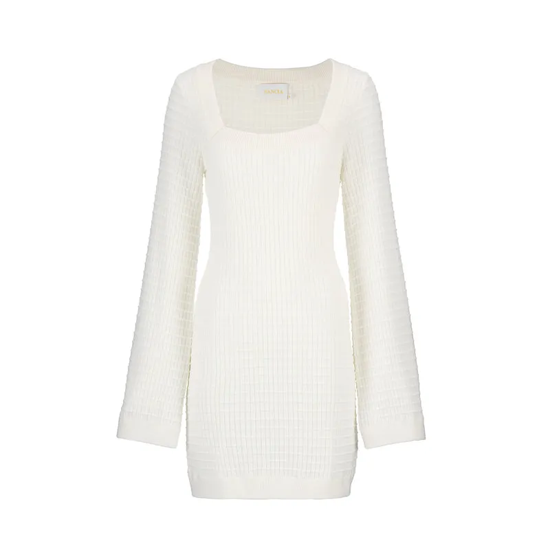 SANCIA Carmen Knit Long Sleeve Dress