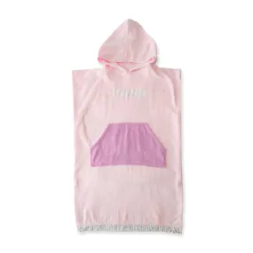 STRANGER PONCHO TOWEL - Pink