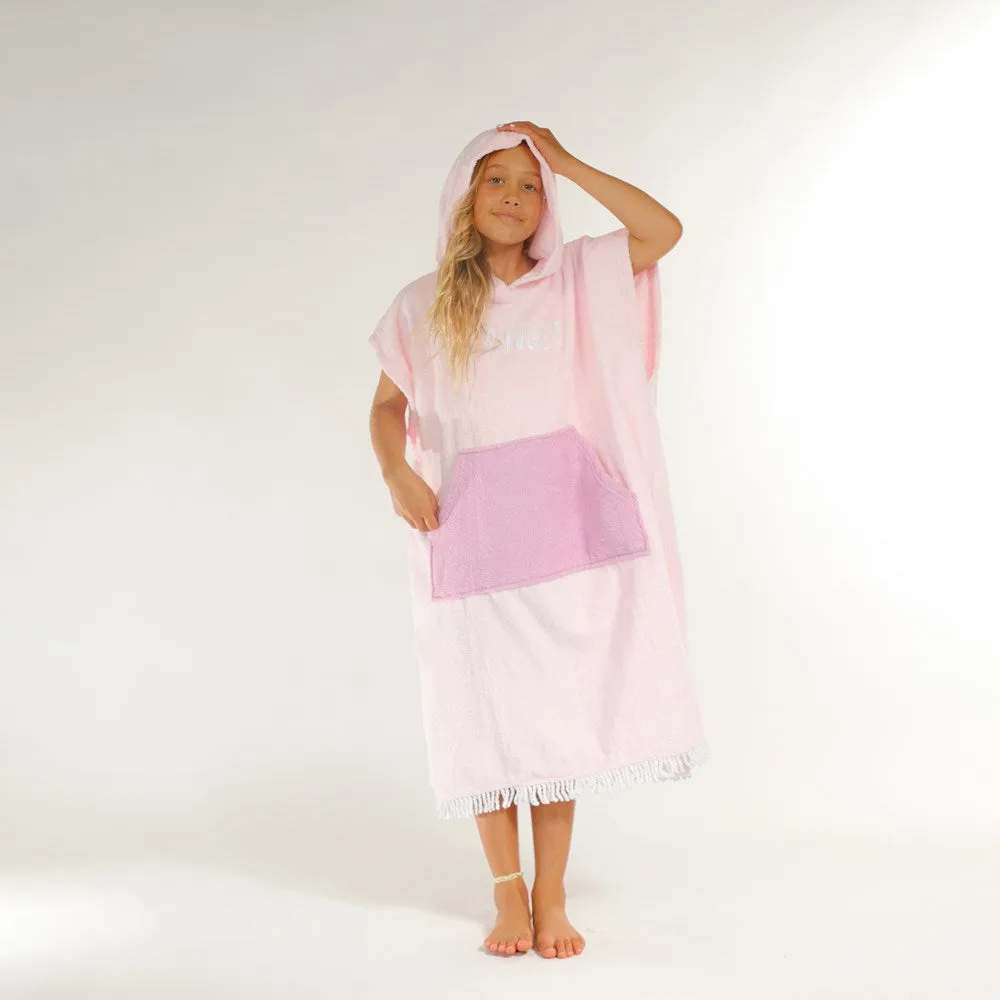 STRANGER PONCHO TOWEL - Pink