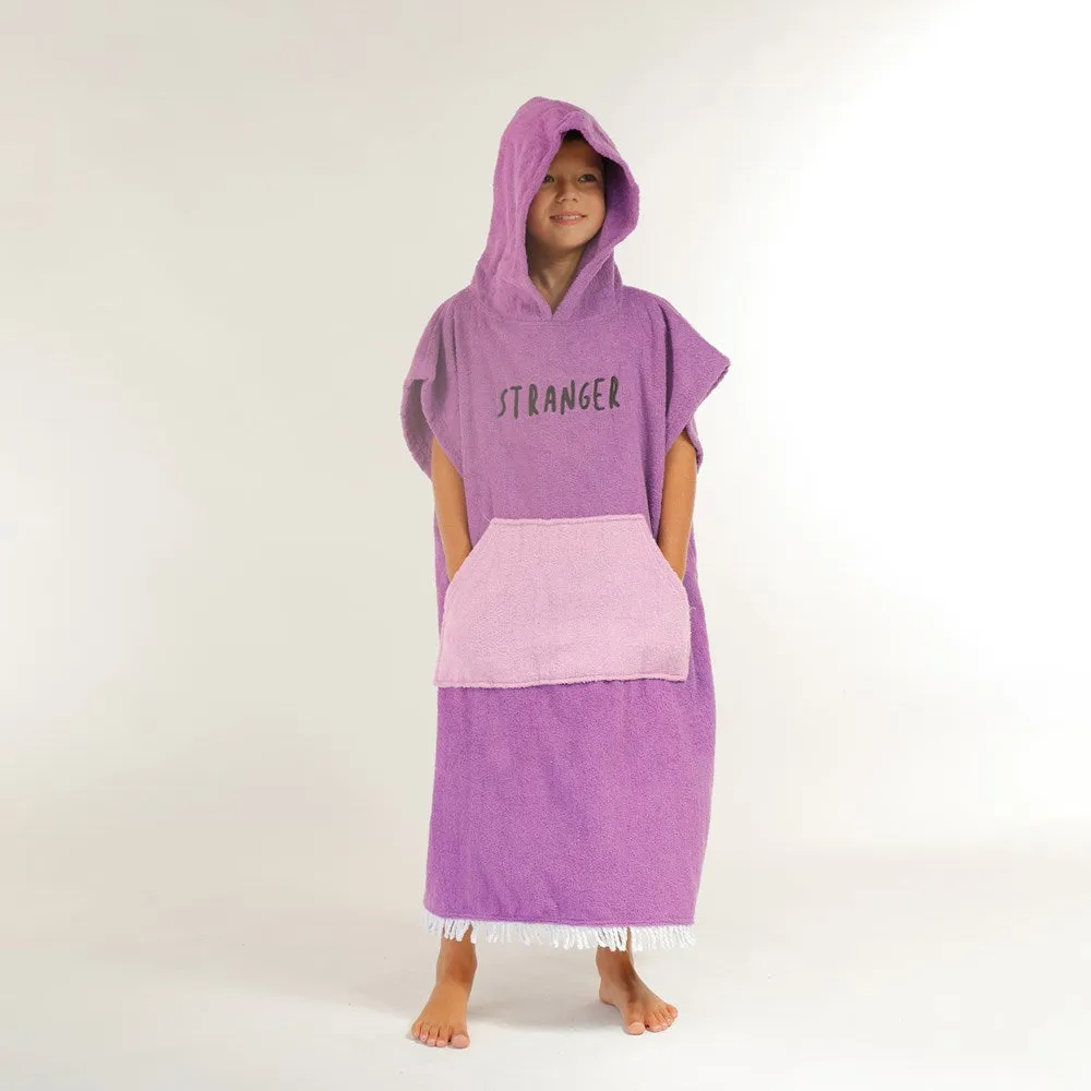 STRANGER PONCHO TOWEL - Purple