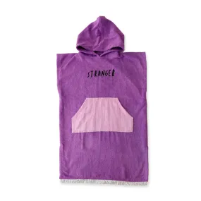 STRANGER PONCHO TOWEL - Purple