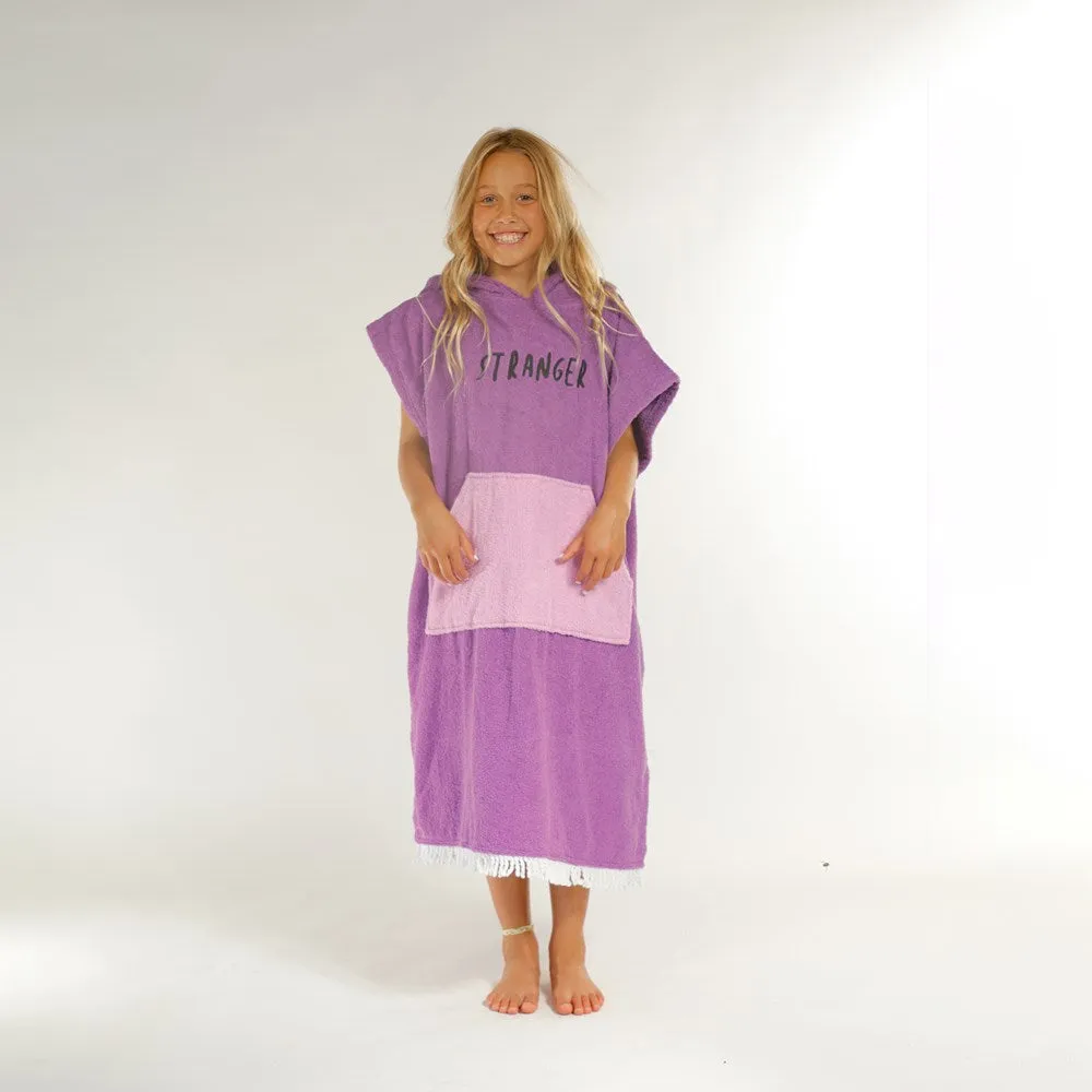 STRANGER PONCHO TOWEL - Purple