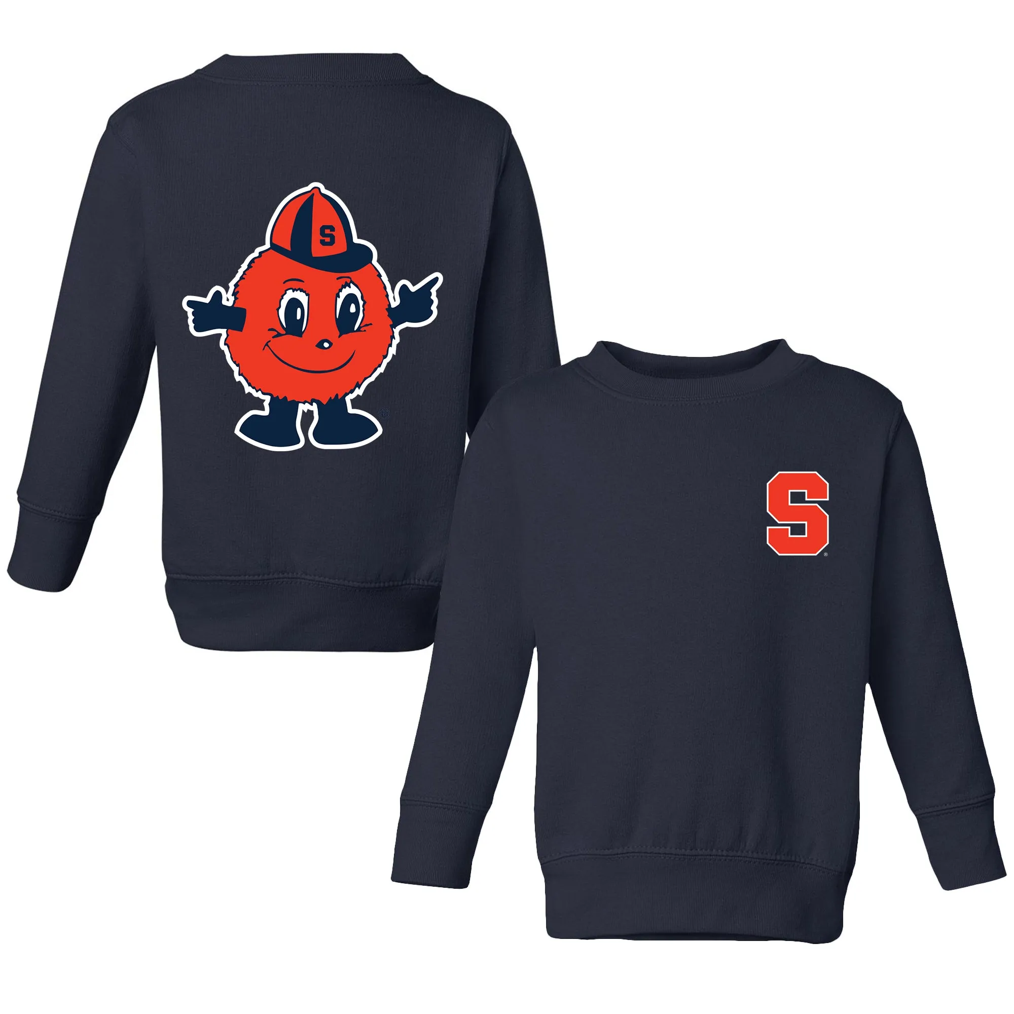 Syracuse Orange Logo Toddler Crewneck Sweatshirt