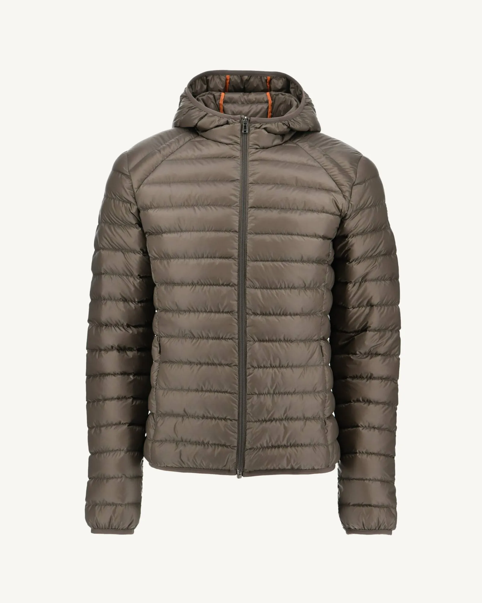 Taupe Lightweight down jacket Nico