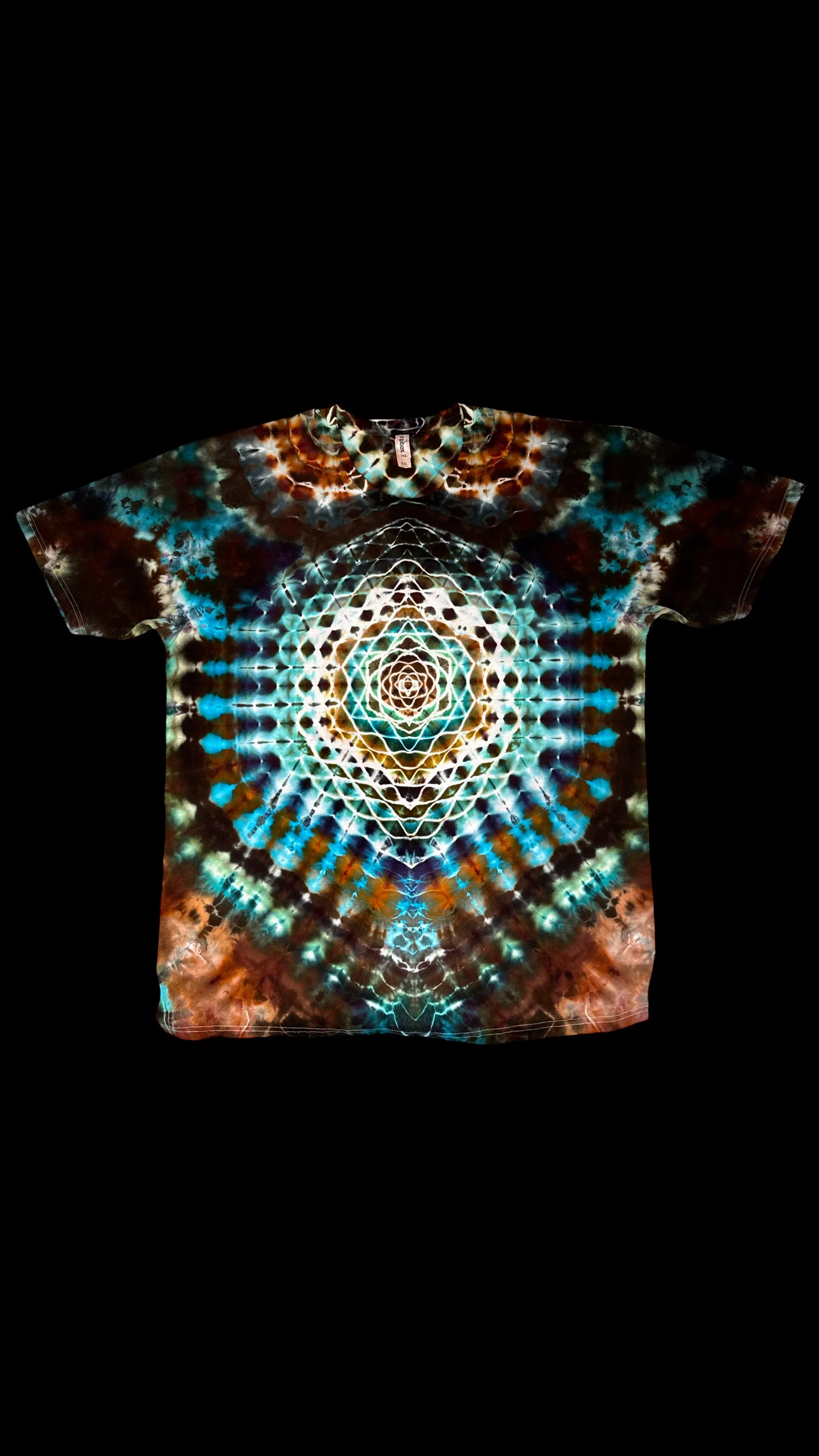 Terra Fusion Hex Tie Dye Tee Shirt