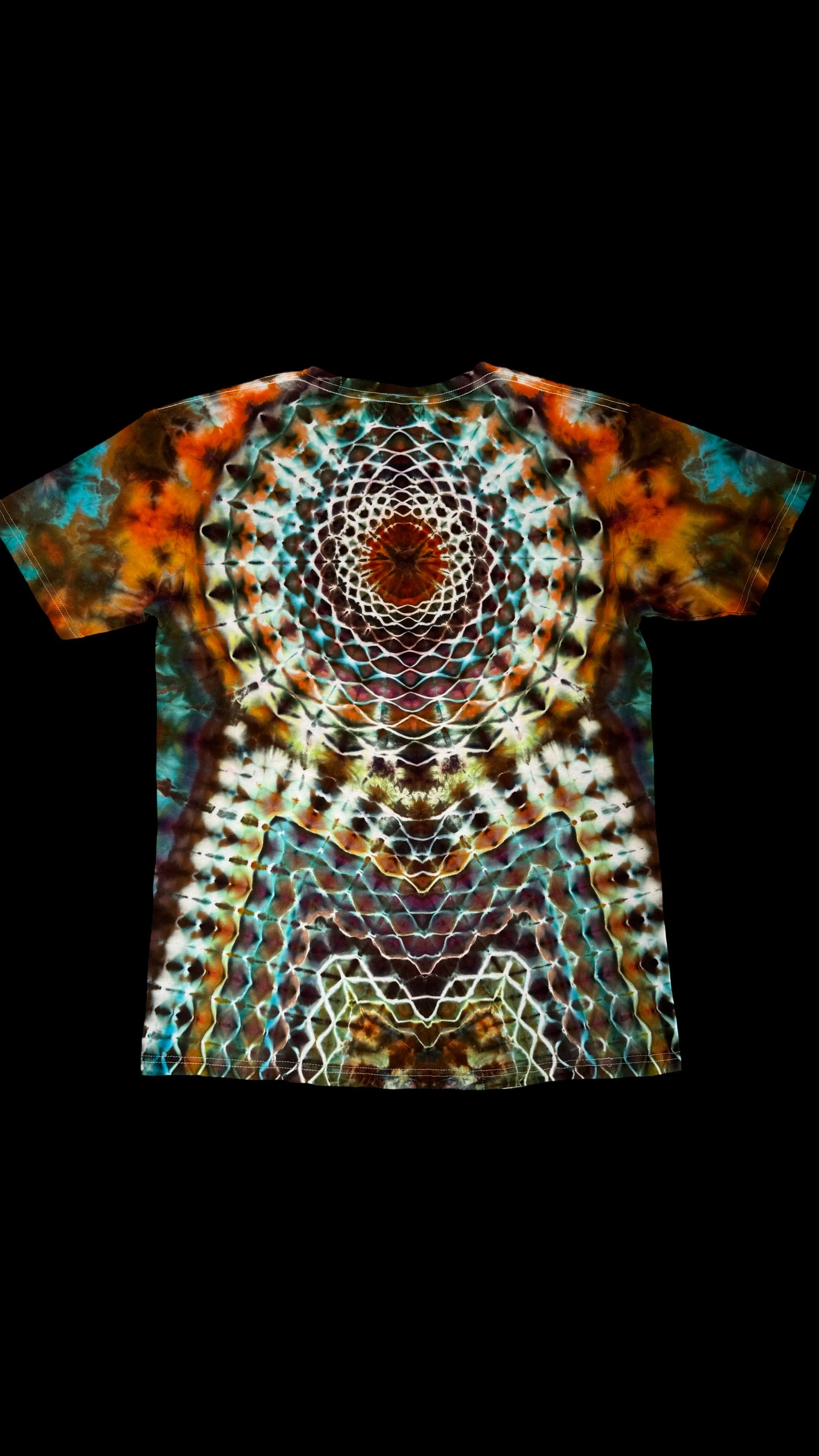 Terra Fusion Mandala Tie Dye Tee Shirt