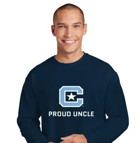 The Citadel Block C, Proud Uncle, Comfort Colors ® Ring Spun Crewneck Sweatshirt
