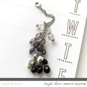 The Minimalist Collection Black & White Dangle Charm