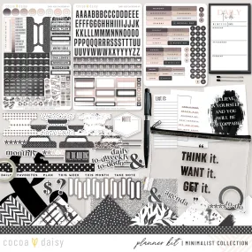 The Minimalist Collection Planner Kit - Choose Your Insert