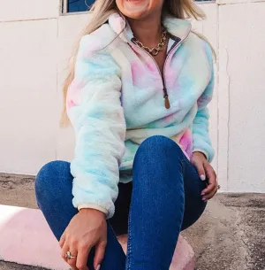 Tie Dye Pastel Pullover