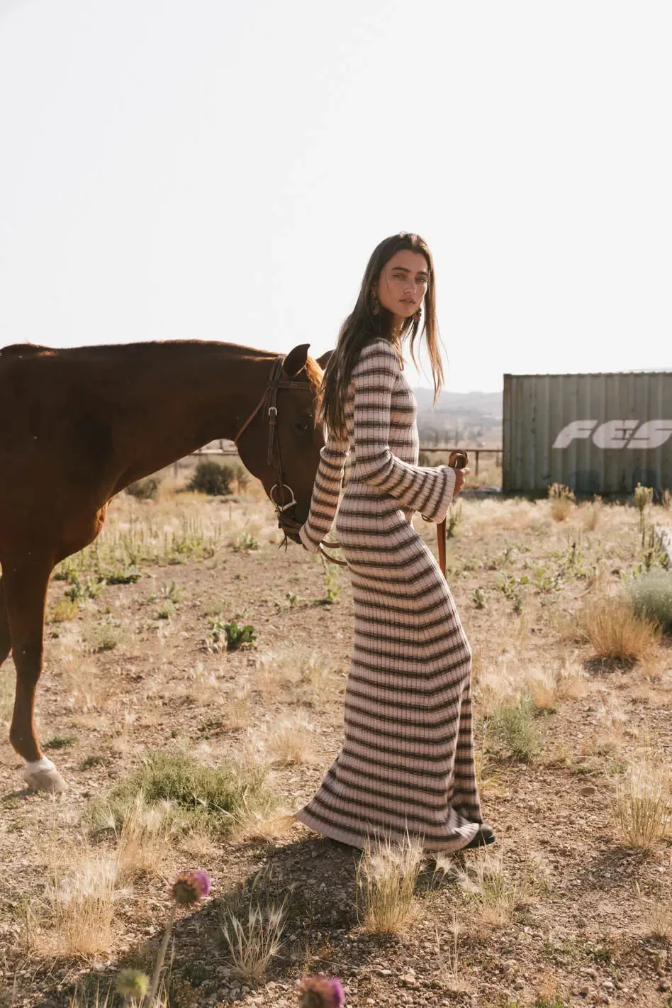 Torrey Striped Maxi Dress - FINAL SALE