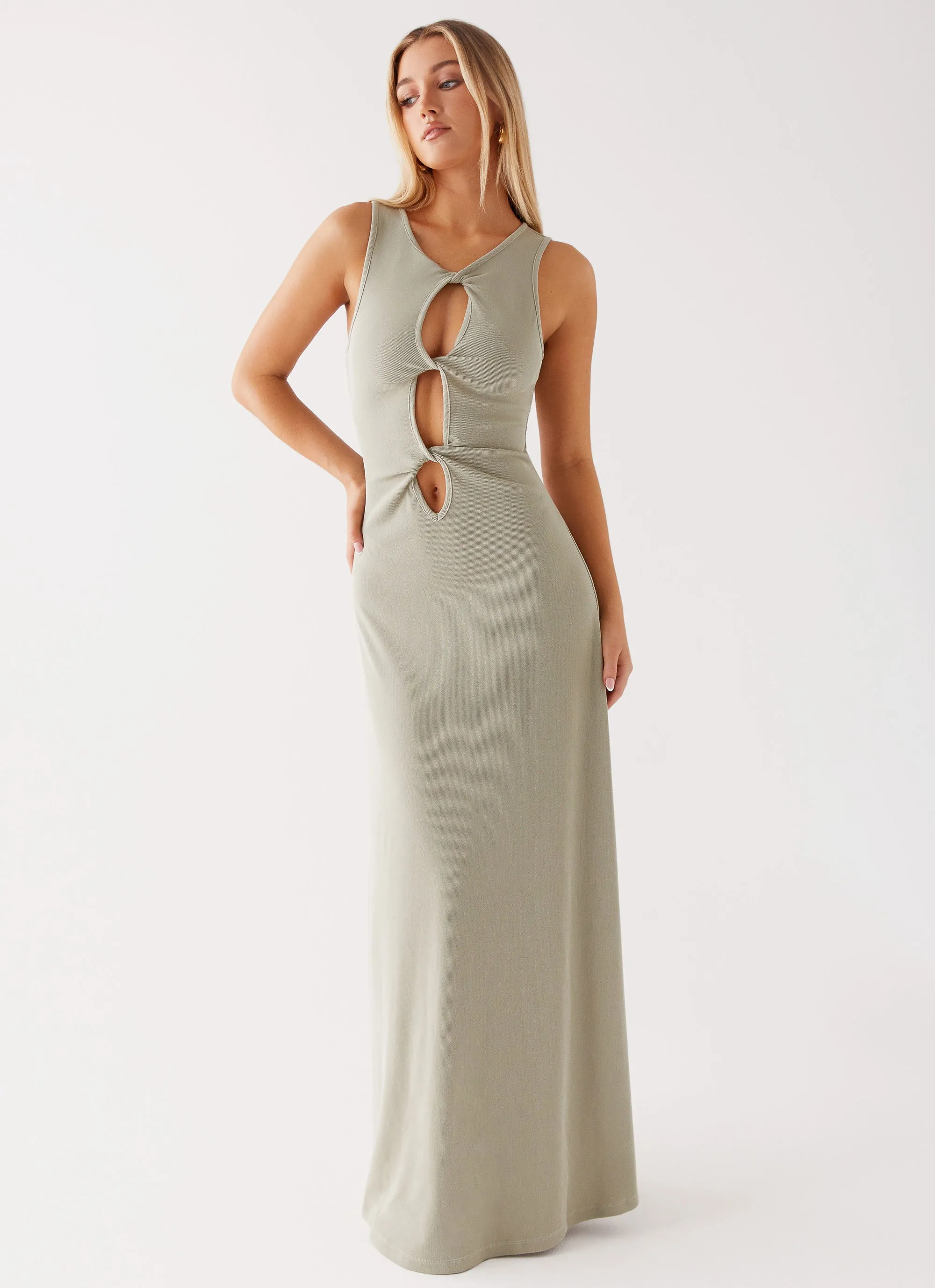 Valli Maxi Dress - Sage