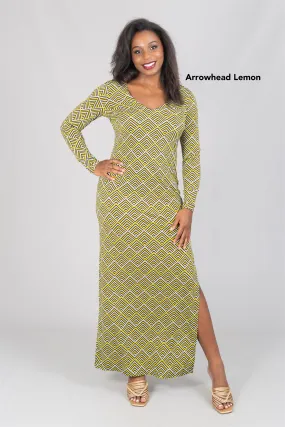 Vertigo VC32459LD Print Knit Maxi Dress