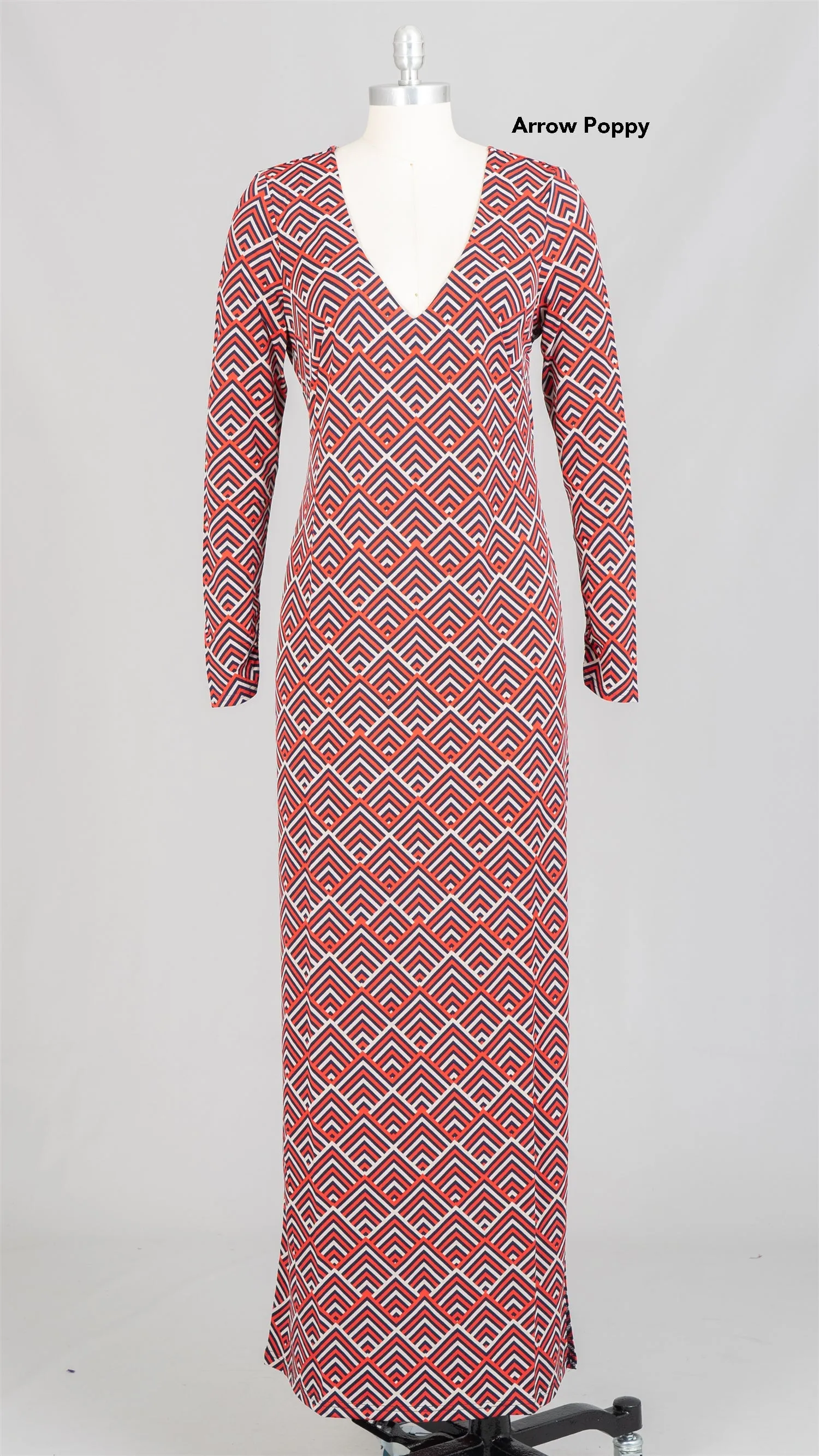 Vertigo VC32459LD Print Knit Maxi Dress