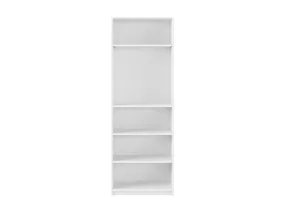 White 5-Tier Bookshelf