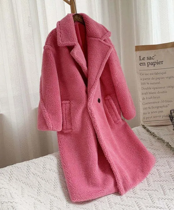 Women's Loose Integrated Fur Coat