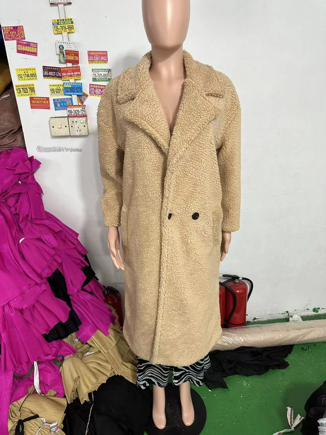 Women's Loose Integrated Fur Coat