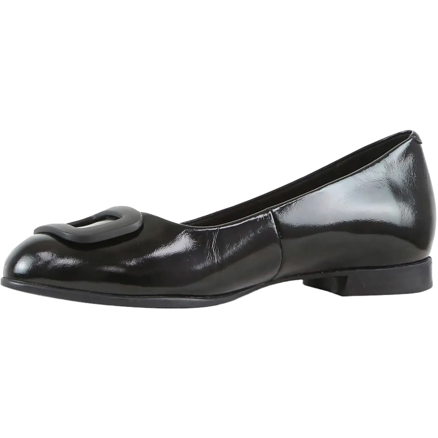 Women's Munro Gianna Black Semi Patent