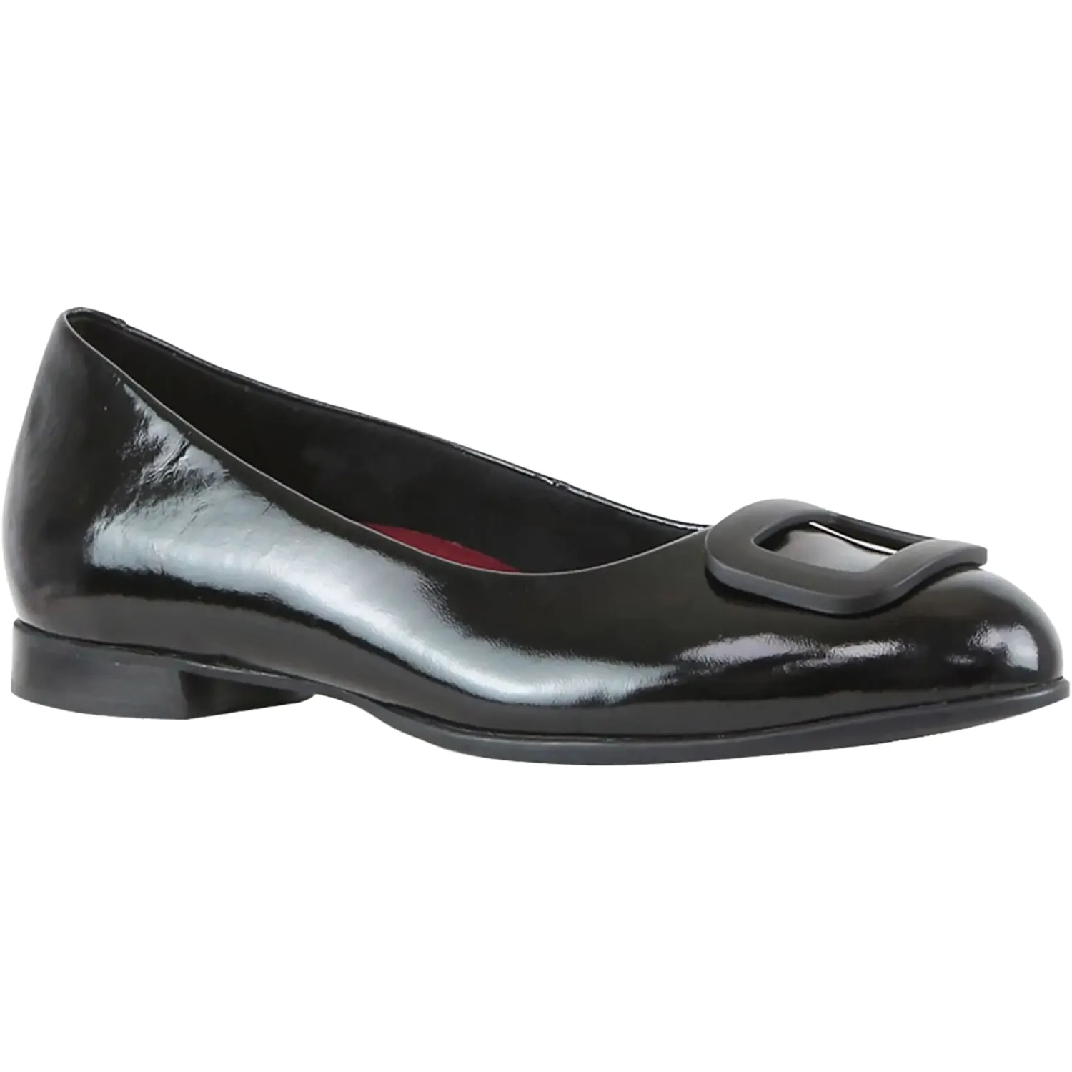 Women's Munro Gianna Black Semi Patent