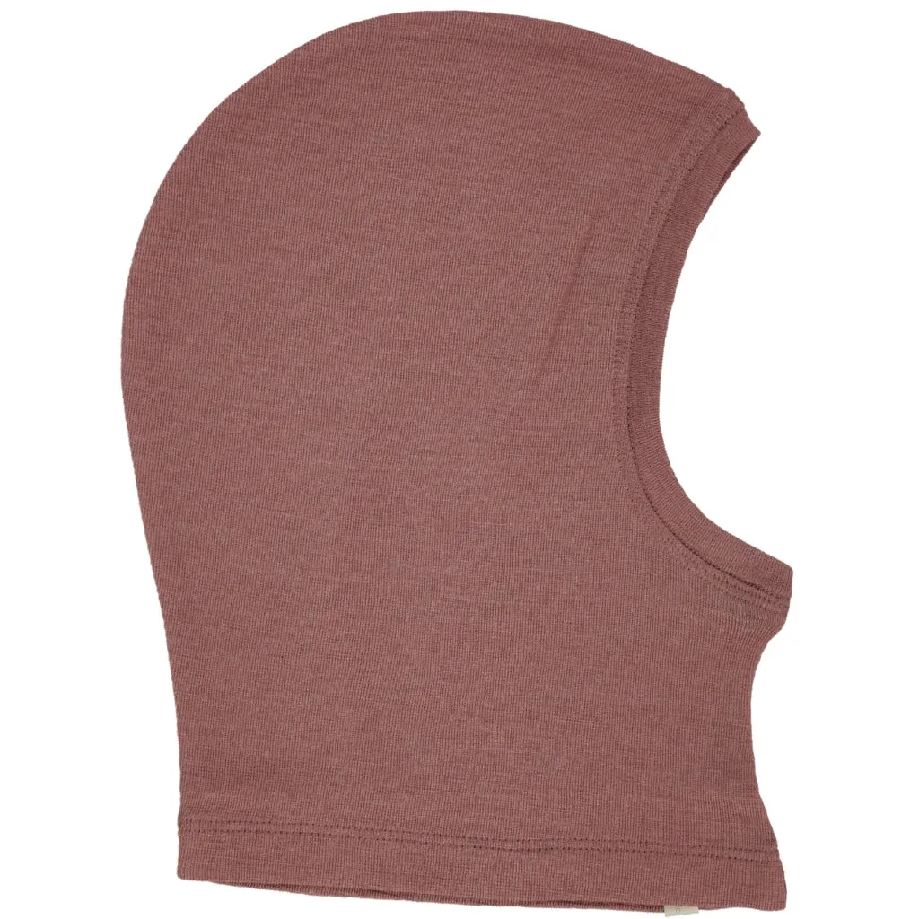 Wool Balaclava - rose brown