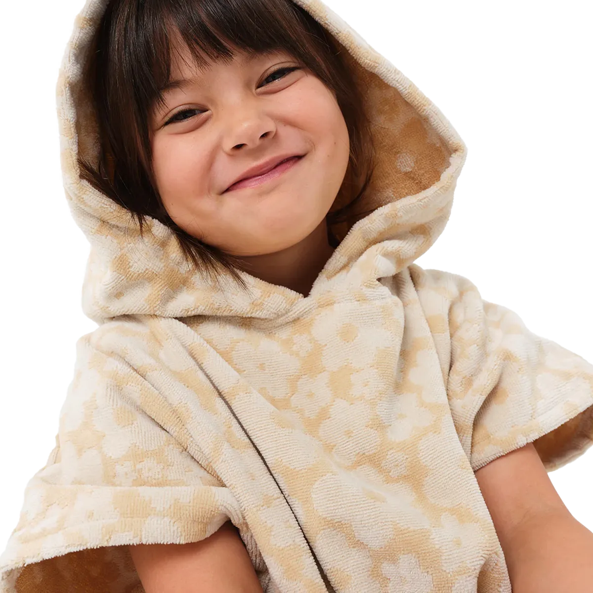 Youth Changing Poncho