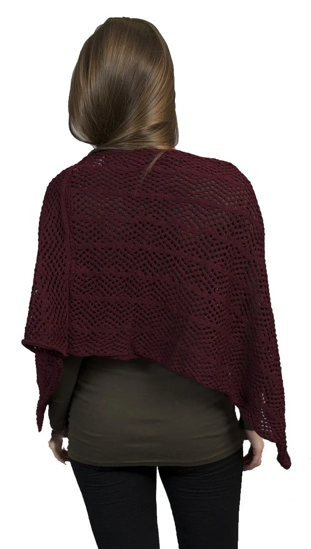 Zendo Sweater Knit Pullover Poncho