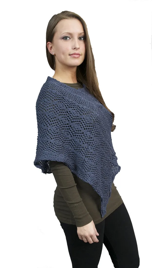 Zendo Sweater Knit Pullover Poncho