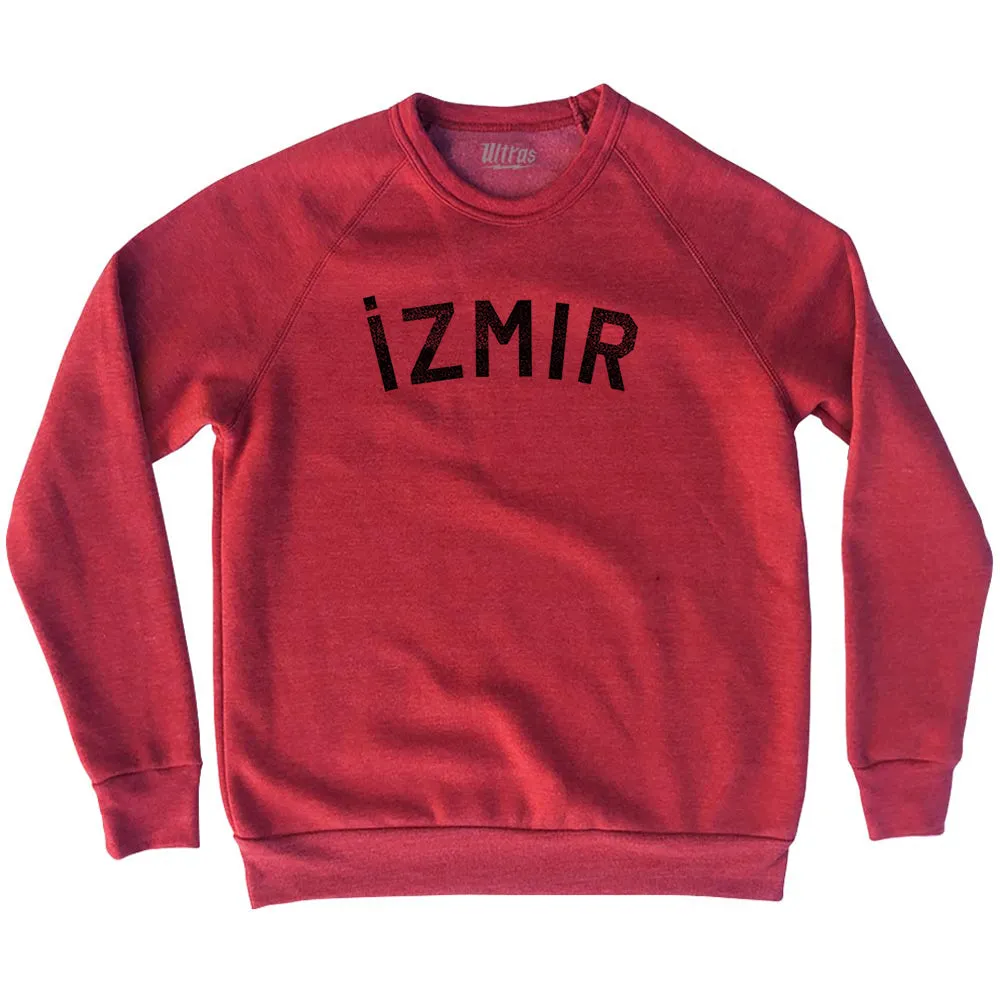 ?zmir Text Adult Tri-Blend Sweatshirt